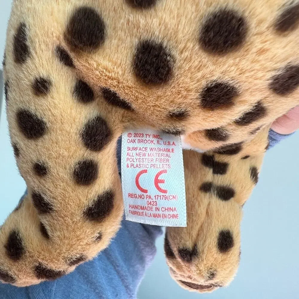 Ty Beanie Bellies Lloyd the Leopard 8